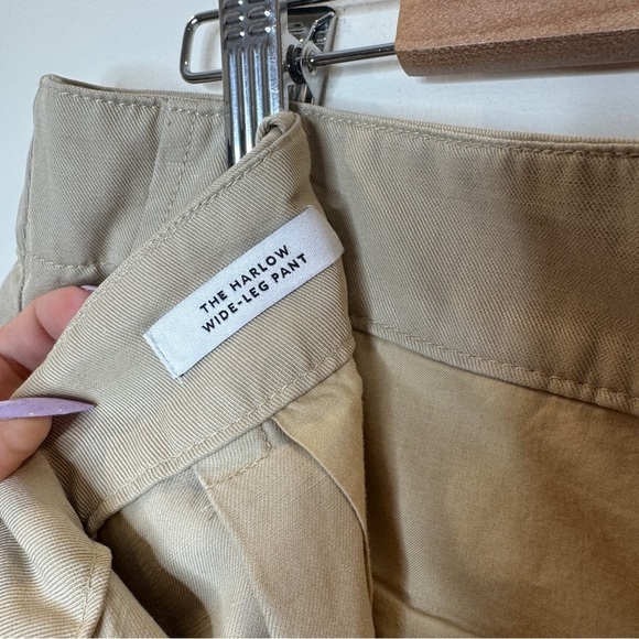 NWT Madewell Plus Harlow Wide-Leg Pant in Beige Size 16 Petite - Picture 6 of 6